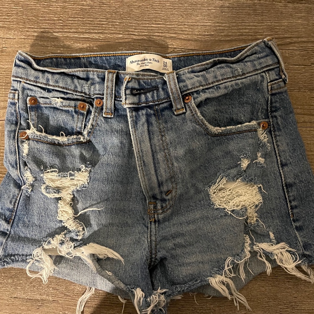 Abercrombie Jean shorts size 24 (00)